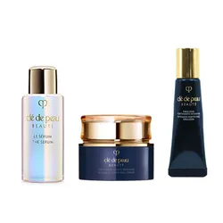 Set Chăm Sóc Da Clé De Peau (Emulsion 12ml + The Serum 7ml + Kem Đêm Intensive Fortifying Cream 5ml) 3 Món
