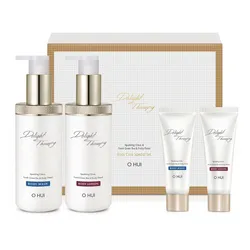 Set Sữa Tắm Cấp Ẩm Mịn Da Ohui Delight Therapy Body 2Pcs Set