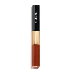 Son Kem Chanel Le Rouge 2 Duo Ultra Tenue Liquid 196 Red Brown Màu Đỏ Nâu Đất