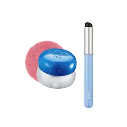 Son Kem Fwee Lip & Cheek Blurry Pudding Pot + Blending Brush BS05 Wavy Màu Hồng Đất