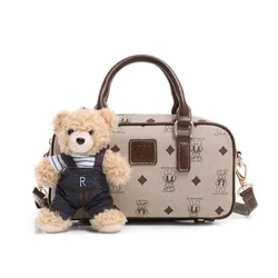 Túi Đeo Chéo Nữ Guoo Bear Bag GU1154 - GU1191 Màu Xám/Nâu
