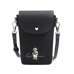 Túi Đeo Chéo Nữ Guoo Bear GU1096-30010 Màu Đen