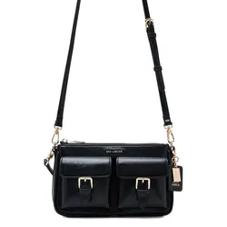 Túi Đeo Chéo Nữ Lyn Mila S Shoulder Bag - Black L25FBWA099 Màu Đen