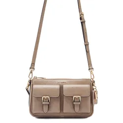 Túi Đeo Chéo Nữ Lyn Mila S Shoulder Bag - Taupe L25FBWA099 Màu Taupe