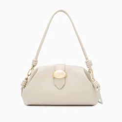 Túi Đeo Chéo Nữ Lyn Pillow Crossbody Bag - Light Beige L25FBWC008 Màu Kem