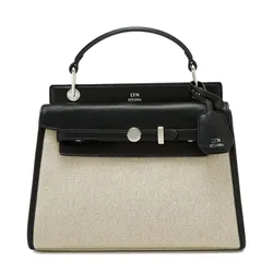 Túi Đeo Chéo Nữ Lyn Re-Edit Anderson Ease Top M Handbag - Black L25FBWA041 Màu Đen Kem