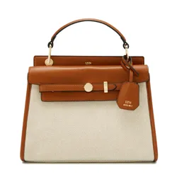 Túi Đeo Chéo Nữ Lyn Re-Edit Anderson Ease Top M Handbag - Tan L25FBWA041 Màu Nâu Kem