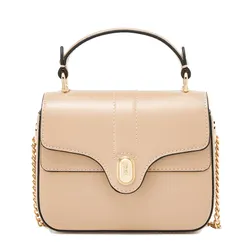 Túi Đeo Chéo Nữ Lyn Rillo Top Handle S Handbag - Light Brown LL25FBF055 Màu Nâu Nhạt