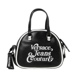 Túi Đeo Chéo Nữ Versace Jeans Couture Bag In Synthetic Leather With Logo Màu Đen