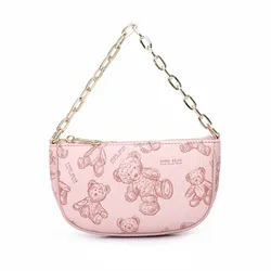 Túi Đeo Vai Nữ Guoo Bear GO-2010-3900 Màu Hồng