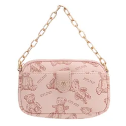 Túi Đeo Vai Nữ Guoo Bear GO-2013-2900 Màu Hồng