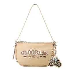 Túi Đeo Vai Nữ Guoo Bear GU1036-20030 Màu Trà Sữa