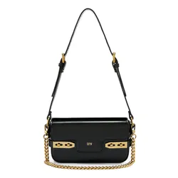 Túi Đeo Vai Nữ Lyn Re-Edit Ureka Mini Crossbody Bag - Black L25FBWA045 Màu Đen