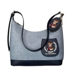 Túi Tote Nữ Guoo Bear GU1308 Màu Xanh Navy