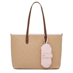 Túi Tote Nữ Lyn Brietta M Bag Light Brown LL25CBF931 Màu Nâu Nhạt