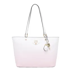 Túi Tote Nữ Lyn Carina Re-Edition L Bag Beige Variation 2 L25FBWA095 Màu Trắng Hồng