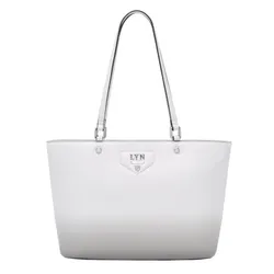 Túi Tote Nữ Lyn Carina Re-Edition L Bag Black Variation 2 L25FBWA095 Màu Đen Xám