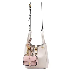 Túi Tote Nữ Lyn Moria M Bag Ivory L25FBWA024 Màu Trắng Ngà
