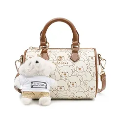 Túi Trống Nữ Guoo Bear GU1176-57450 Màu Be Size S