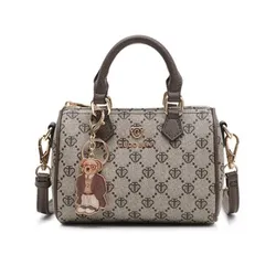 Túi Trống Nữ Guoo Bear GU1176-74090 Màu Xám Size S