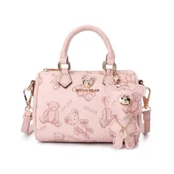 Túi Trống Nữ Guoo Bear GU8027-1900 Màu Hồng Size S