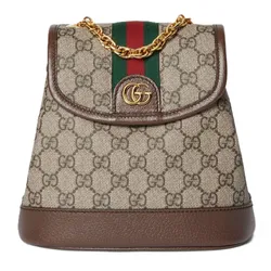 Túi Xách Nữ Gucci Ophidia Mini Backpack Beige Ebony 795221-96IWG-8745 Màu Nâu Be