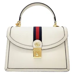 Túi Xách Nữ Gucci Ophidia Top Handle Bag Màu Trắng