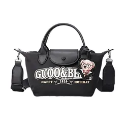 Túi Xách Tay Nữ Guoo Bear GU1135-30010 Màu Đen