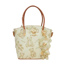 Túi Xách Tay Nữ Guoo Bear GU8024-2910 Màu Trắng