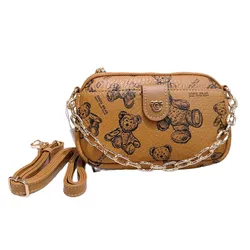 Túi Xách Tay Nữ Guoo Bear GO-2013-3920 Màu Nâu