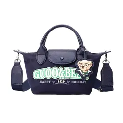 Túi Xách Tay Nữ Guoo Bear GU1135-10150 Màu Xanh Than