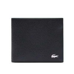 Ví Nam Lacoste Medium Rfid Protect Coin Purse NH4573FW N19 Màu Đen