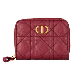 Ví Nữ Christian Dior Caro Medium Wallet Màu Đỏ