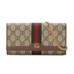 Ví Nữ Gucci Ophidia Chain 546592 96IWS8745 Màu Xám