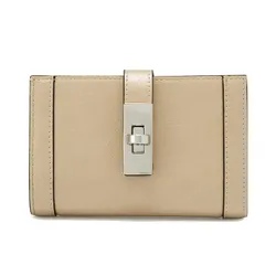 Ví Nữ Lyn Cora Short Wallet - Light Beige L25FWWB009 Màu Be Nhạt