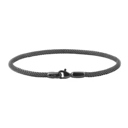Vòng Đeo Tay Daniel Wellington Tide Mesh Bracelet Graphite 2.8 Màu Xám 195mm