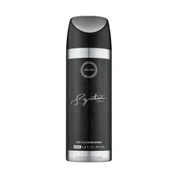 Xịt Thơm Toàn Thân Nam Armaf Signature Night Deodorant Body Spray For Men 200ml
