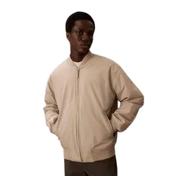 Áo Khoác Nam Calvin Klein CK Matte Classic Bomber Jacket 4LC513G - 200 Màu Be Size XS