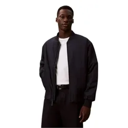 Áo Khoác Nam Calvin Klein CK Matte Classic Bomber Jacket 4LC513G - 410 Màu Xanh Navy Size XS