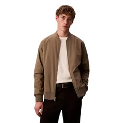 Áo Khoác Nam Calvin Klein CK Matte Bomber Jacket 40FM512 - 032 Màu Nâu Size S