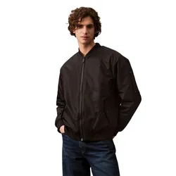 Áo Khoác Nam Calvin Klein Padded Nylon Bomber Jacket CK 40EM524 - 002 Màu Đen Size M