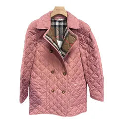 Áo Khoác Nữ Burberry Jacket Màu Hồng Size XS