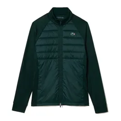 Áo Khoác Phao Nam Lacoste Golf Windbreaker BH1043 - EXZ Màu Xanh Green Size 50