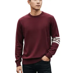 Áo Len Nam John Richmond UMA24101MA Wine Màu Đỏ Nâu Trầm Size XS