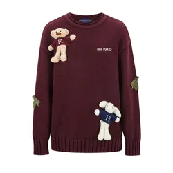 Áo Len Nữ 13 De Marzo Harry And Weasley Vintage Sweater In Red - DE01990REDS Màu Đỏ Size S