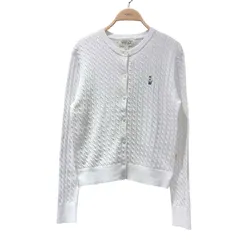 Áo Len Nữ WHOAU SS25 WHCKG2325F Màu Trắng