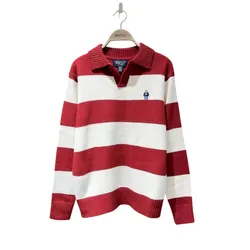 Áo Len Nữ WHOAU Steve WHKAE4923U Màu Đỏ Trắng Size M