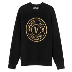 Áo Nỉ Sweater Nam Versace 77GAIT01 CF00T G89 Màu Đen Size XS
