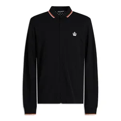 Áo Nỉ Sweater Nam Dolce & Gabbana D&G G8HE0T Embroidered  Màu Đen Size 44