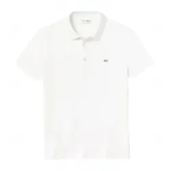 Áo Polo Nam Lacoste Men's Slim Fit White LAMEPOWHSF Màu Trắng Size M